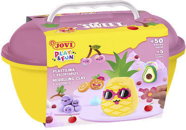 Jovi Plasticine - Play Set for 3+ Years, 55 Pieces