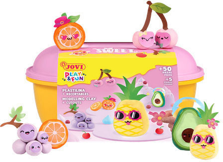 Jovi Plasticine - Play Set for 3+ Years, 55 Pieces