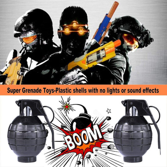 Set 2 Veste Compatibile Nerf N-Strike 2 Veste 80 Piese Cuțite din Spumă Ochelari de Protecție Magazii Măști Brățări Grenade Jucării