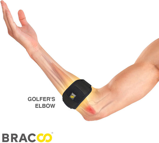 Bracoo Ep43 Elbow Brace for Epicondylitis Tennis Golf Elbow 3D Ergo EVA Pad
