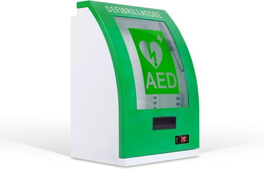 Metal Defibrillator Cabinet M8 Outdoor Alarm