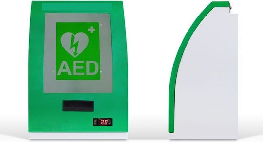 Metal Defibrillator Cabinet M8 Outdoor Alarm