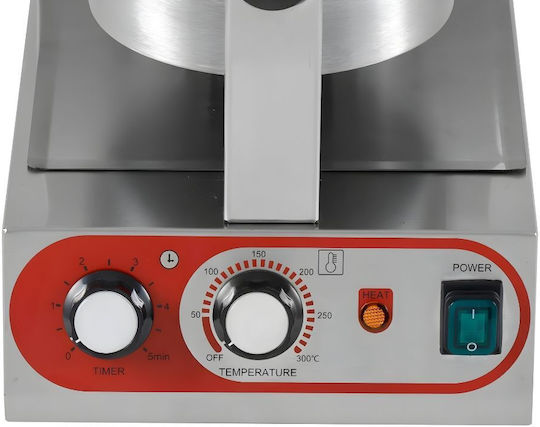 e-exoplismos Rotating Commercial Waffle Maker WFRCF-1S