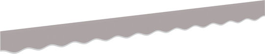 vidaXL Τεντόπανο Γκρι 0.2x2.8m