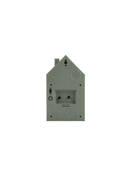 Karlsson Tabletop Clock with Alarm Green KA6015GR