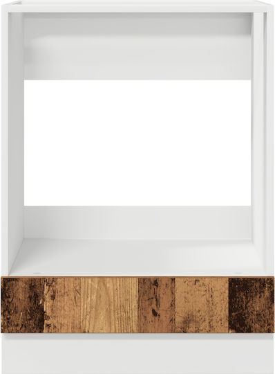 Dulap Inferior pentru Cuptor Old Wood 60x46x81.5buc