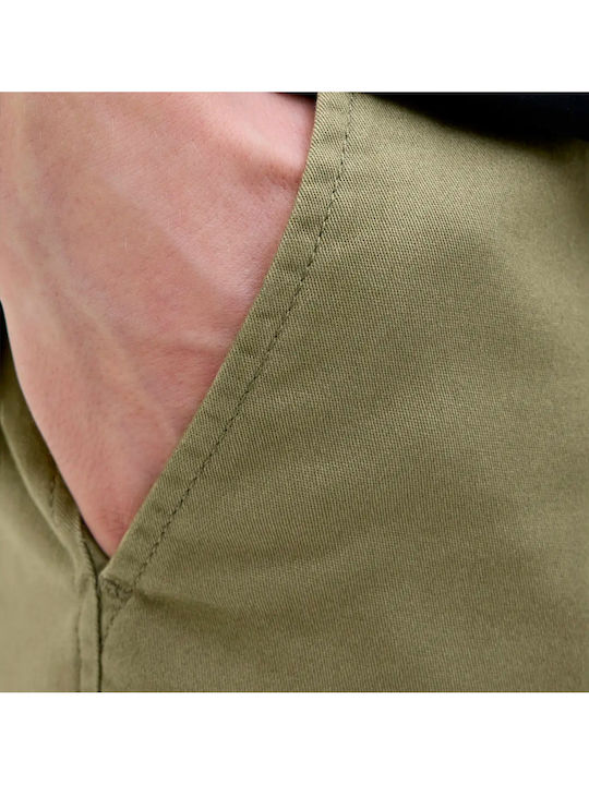 Ανδρική Βερμούδα Chino Deep Lichen Green, Χακί