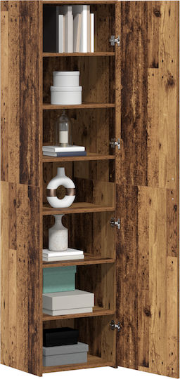 Dulap De Sufragerie Din MDF Lemn Uzat 45x42.5x185cm