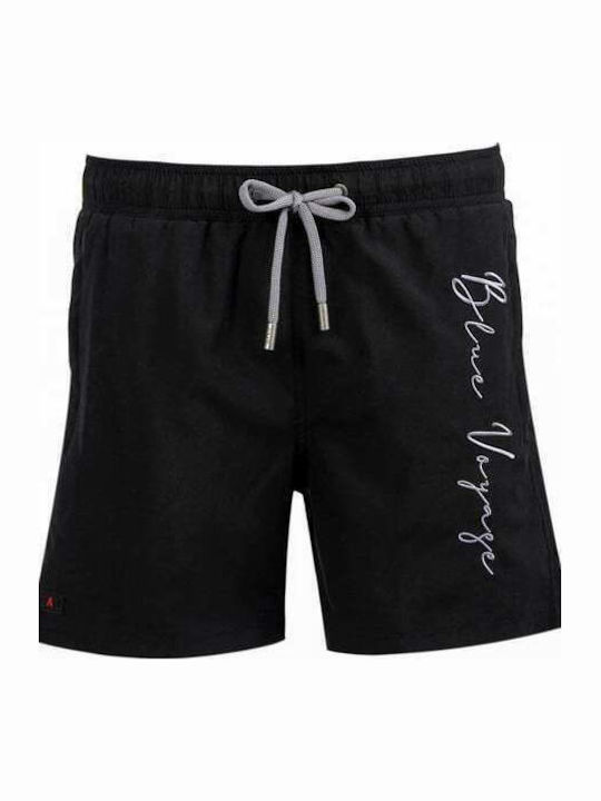 Costume De Baie Bărbați Pantaloni Scurți Negru