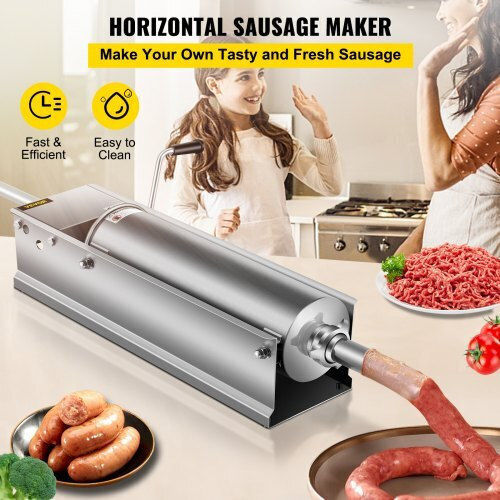 Vevor Sausage Filler Machine 7lt 69x15x22cm