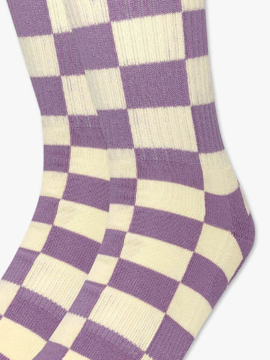 Baumwoll Socken Mit Frottee Muster Checkerboard Rto