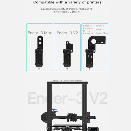 Kit Senzor de Nivelare Automată Creality Creality Cr Touch Conector Cu Cablu 1m Suport de Montare Ender 3 Ender 3 Pro Ender 3 V2 Ender 3 Max Ender 5 Serie Cr 10