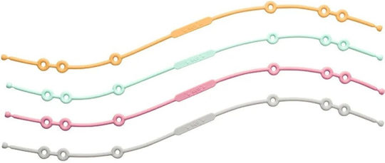 Mehrzweck Silikon Schnur 51cm Rosa