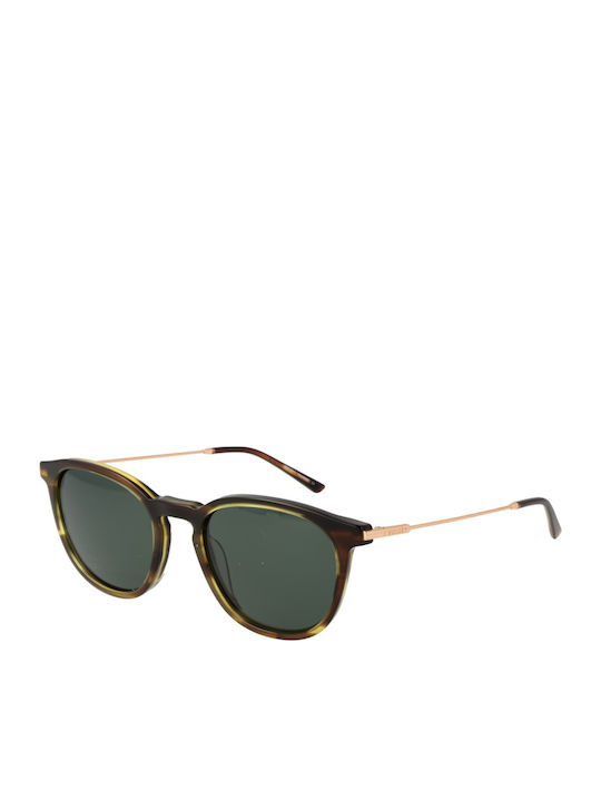 Bulget Herren Sonnenbrille mit Braun Gestell und Grün Linse BG9194M E01P
