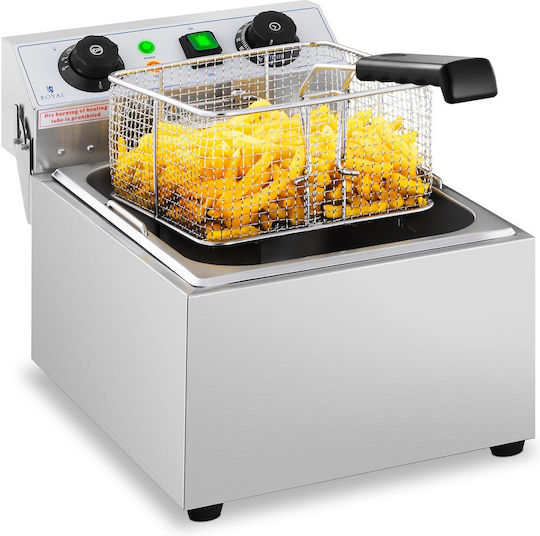 Royal Catering Ηλεκτρική Φριτέζα 3.2kW Χωρητικότητας 10lt