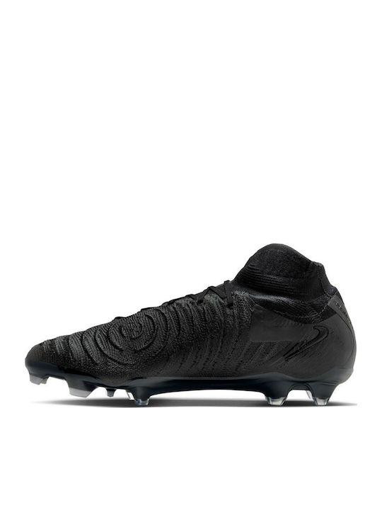 Nike Phantom Luna Football Shoes with Cleats Black