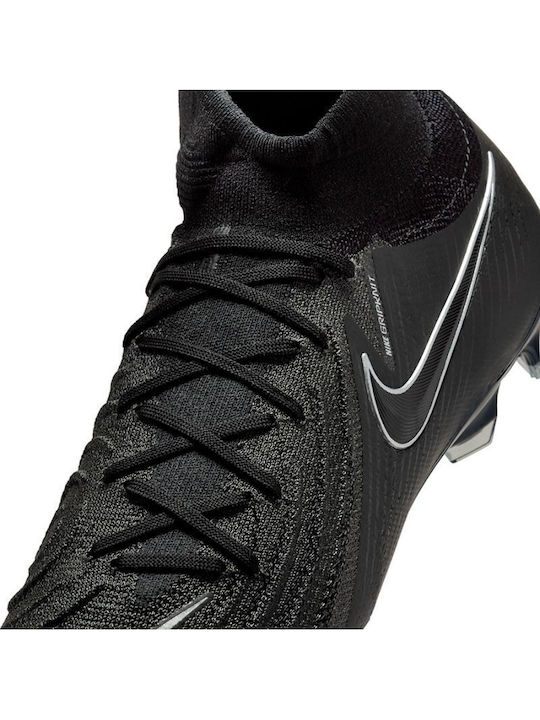 Nike Phantom Luna Football Shoes with Cleats Black