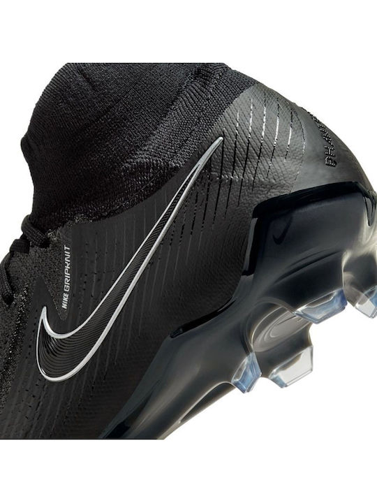 Nike Phantom Luna Football Shoes with Cleats Black