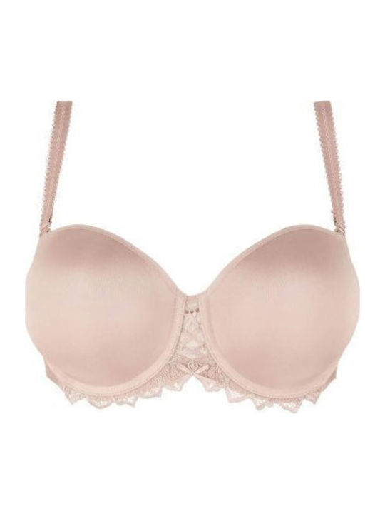 Ροζ Strapless Σουτιέν