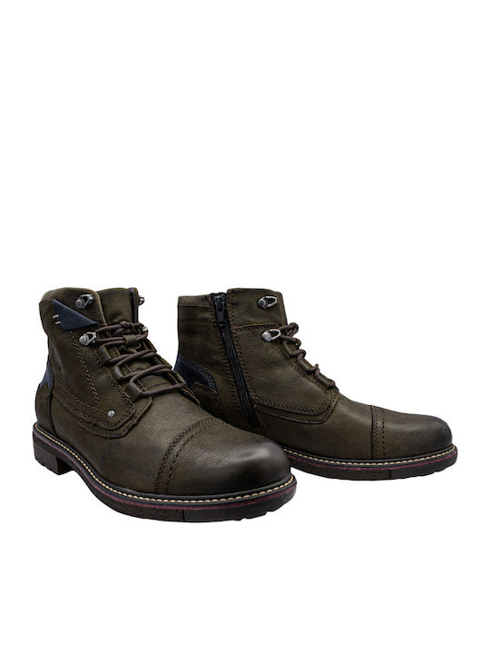 Piele Kaki Ghete barbati