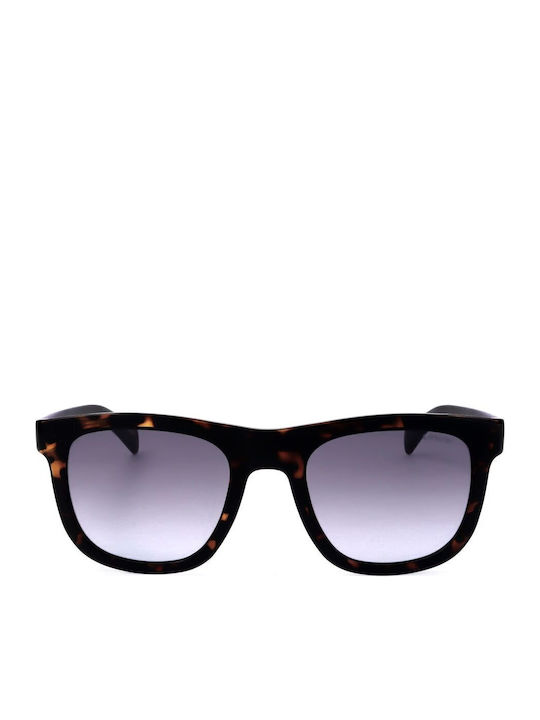 Levi's Unisex Sunglasses with Brown Tartaruga Plastic Frame and Gray Gradient Lens LV1023/S 086/9O