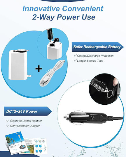 Duș Electric Pentru Mașini Pentru Camping 12V