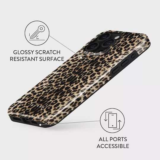 Burga Fashion Tough Back Cover Plastic / Silicone Black (iPhone 15 Pro)