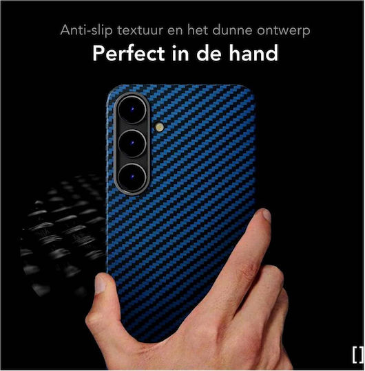 Nekit Umschlag Rückseite Aramid Fiber 1mm Blau (Galaxy S25)