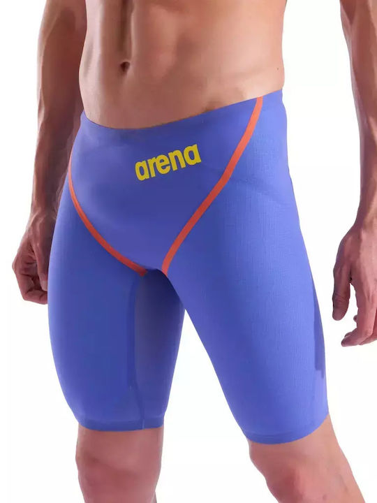 Arena Powerskin Crbn Glide Le 006314-115 Мъжки Състезателен Заглушител Бански за плуване Лилав