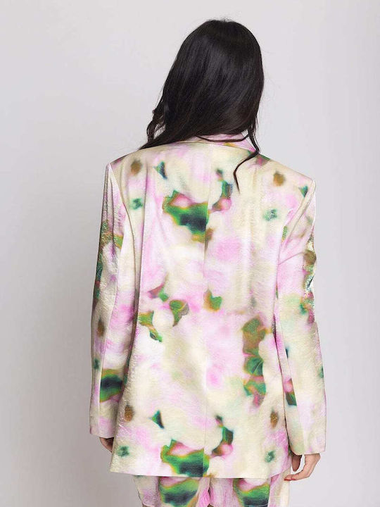Vero Moda Γυναικείο Σακάκι Multicolor