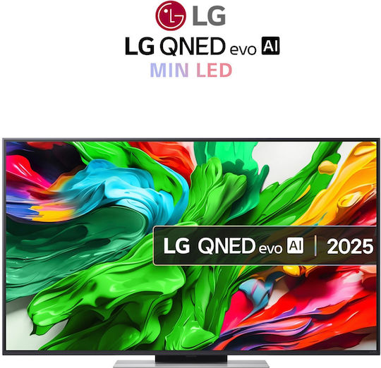 LG Smart Τηλεόραση 55" 4K UHD QNED evo AI QNED87 HDR (2025) 55QNED87A6B