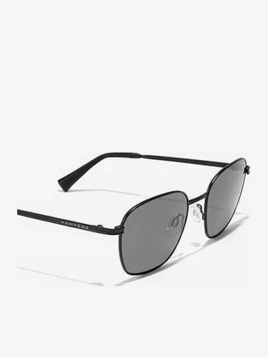 Hawkers Signal Unisex Γυαλιά Ηλίου με Μαύρο Μεταλλικό Σκελετό και Μαύρο Φακό HSIG20BBM0