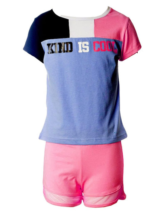 Joyce Kinderbekleidungsset mit Shorts Mehrfarbig 2 Stück