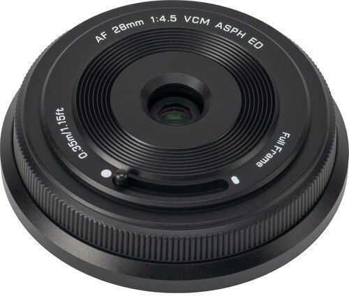 Viltrox Full Frame Φωτογραφικός Φακός AF 28mm f/4.5 Pancake για Nikon Z Mount Μαύρος