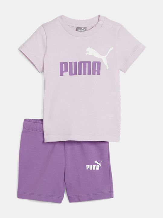 Kinder-Set mit Shorts Sommer 2Stück Grape Mist