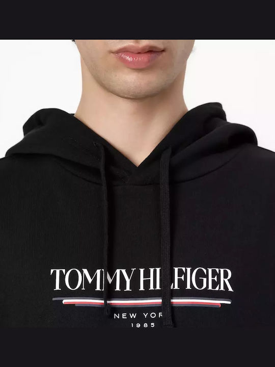 Sweatshirt with Hood Black