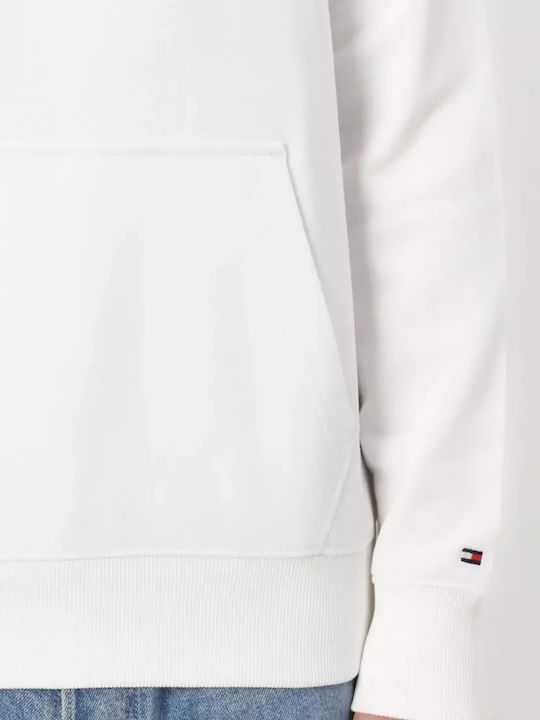 Sweatshirt with Hood White