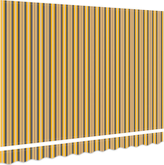 vidaXL Material pentru copertină Multicolor 2x3m