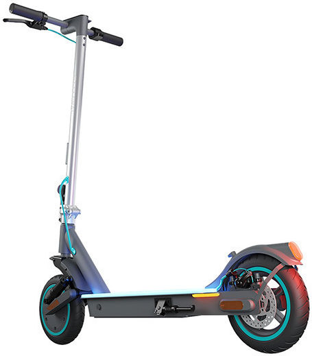Motus Scooty 8.5 Electric Scooter with 25km/h Max Speed in Silver Color