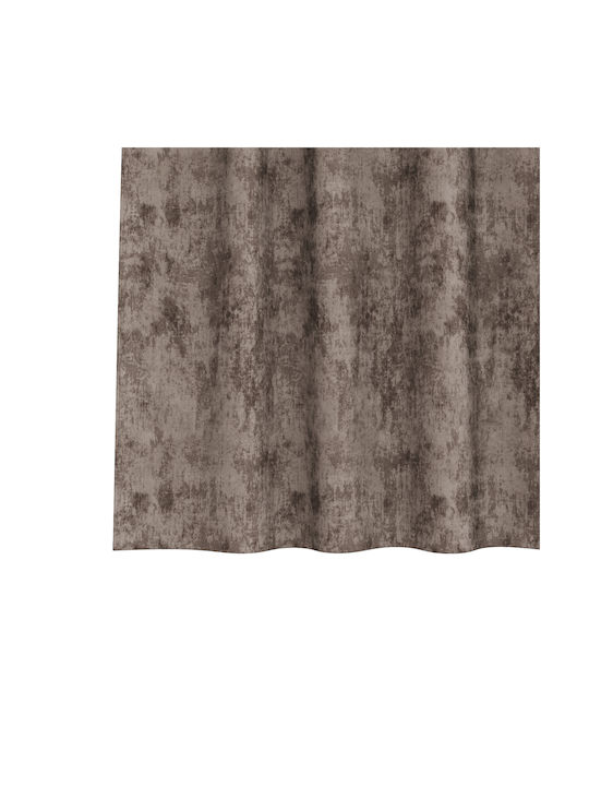 vidaXL vidaXL Vorhänge Fenster mit Tunnel Braune 140x140cm