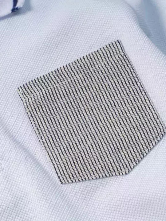 Kids' Set with Shorts Summer 2pcs White/Grey