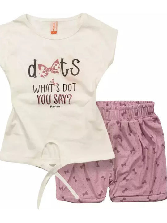 Kinder-Set mit Leggings Sommer 2Stück White