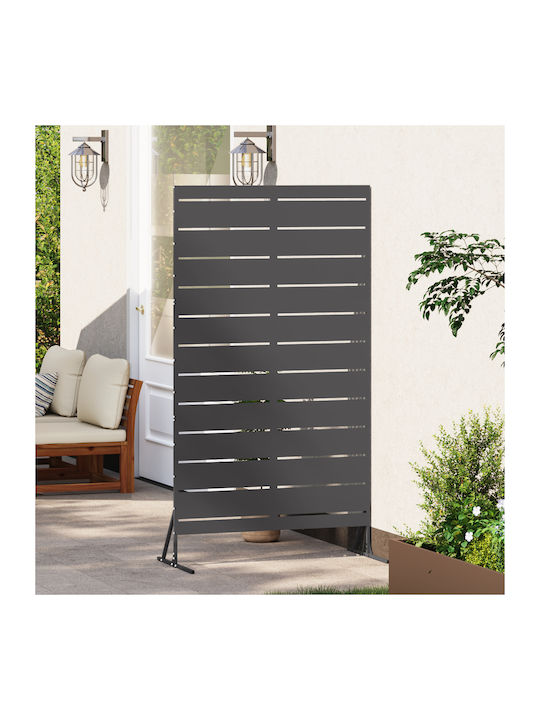 vidaXL Dekorative Raumteiler Metall 100x180cm