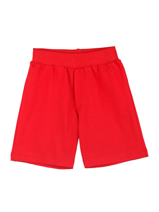 Kids' Set with Shorts Summer 3pcs Red