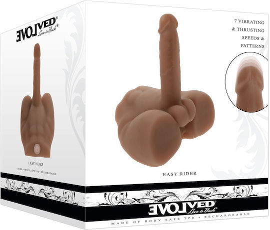 Evolved Novelties Mini Realistischer Vibrator 4,5cm Fleisch