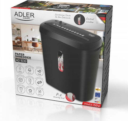 Adler 6-Sheet Paper Shredder