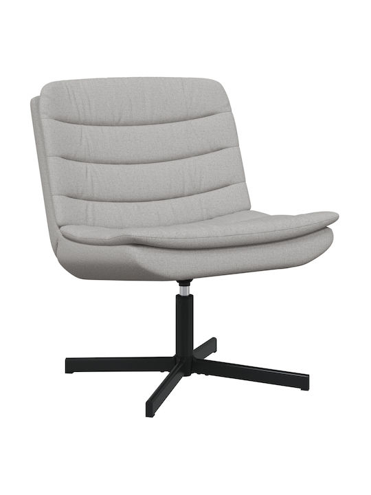 Rotativă Scaun Vizitator în Culoare Gri 63x75x76cm 1buc Rotativă Scaun Vizitator în Culoare Gri 63x75x76cm 1buc