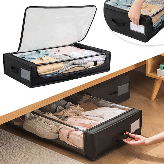 Bakaji Storage Box For Clothes in White Color 44x74x17.5cm 1pcs