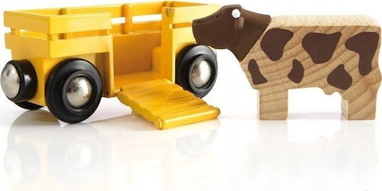 Brio Brio World Vagon Cu Vacă