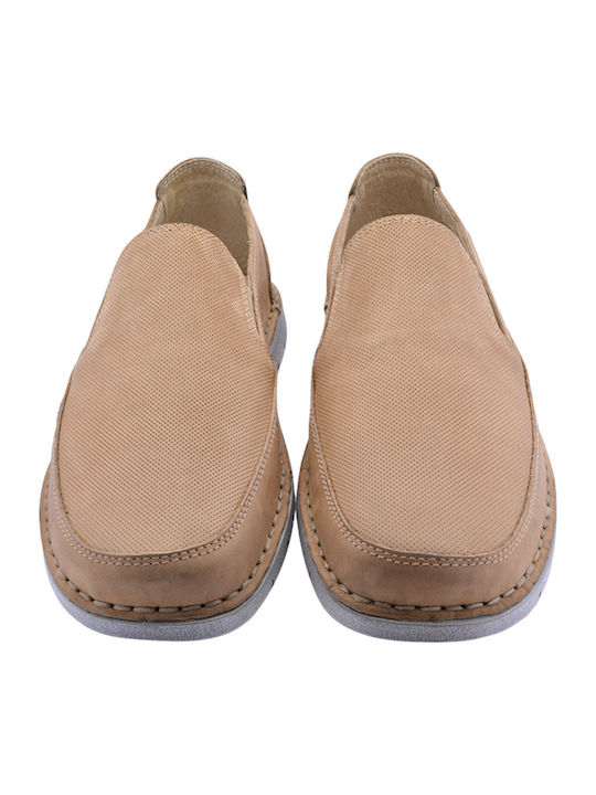 Freewalk Leder Herren Slip-Ons Braun